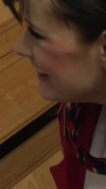 Captivating moment from "schuelerin wird vom lehrer von hinten genommen und hart gefickt und darf alles schlucken"