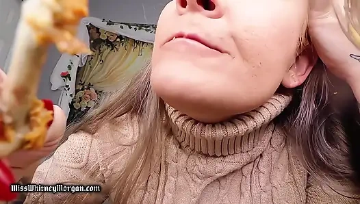 Мисс Уитни Морган: Жареная цыпленка поедает АСМР