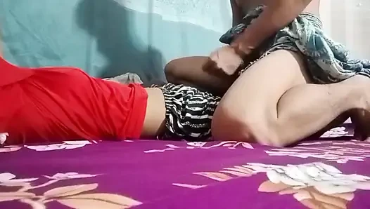Bhabhi Wasroom Stepbrother-in-law Was Secretly Watching, Came and Started Fucking with Bhabhi