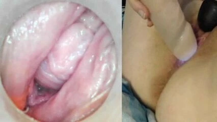 Camera in pussy