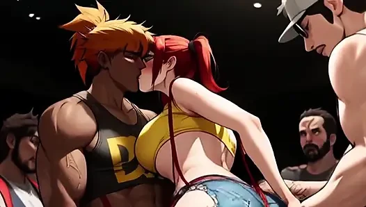 Spicy Toons: misty di mosh pit