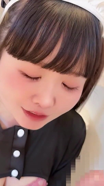 KAWAII Menhera Maid's Simple Job: Cleaning Your Cock Nice and Clean! | Clip 2