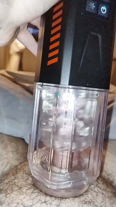 Slow Motion Rough Suck Machine (Portrait View)