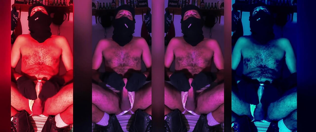 Balaclava Master, Boots, Smoking, Cumming