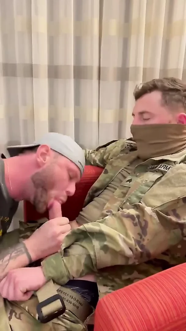 Soldier serviced