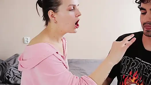 Beißende finger zum ersten mal