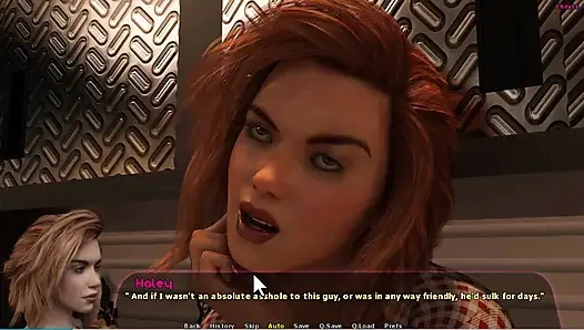 Cerita Haley #11 - haley ngentot kaki johannes di kamar mandi... Diane dan Johannes punya waktu sebentar.