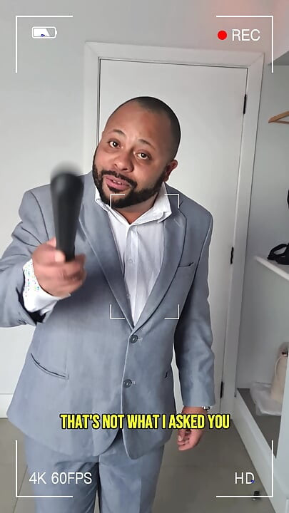 Bearzinho Black - Business Man Debt Interrogation (baton Domination)