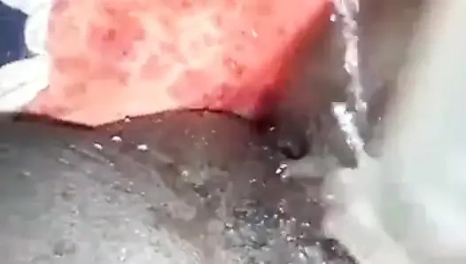 She Uses Bottle to Masturbate,she Squirts and Had Orgasm