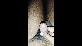 Großer schwarzer schwanz - penis-masturbation