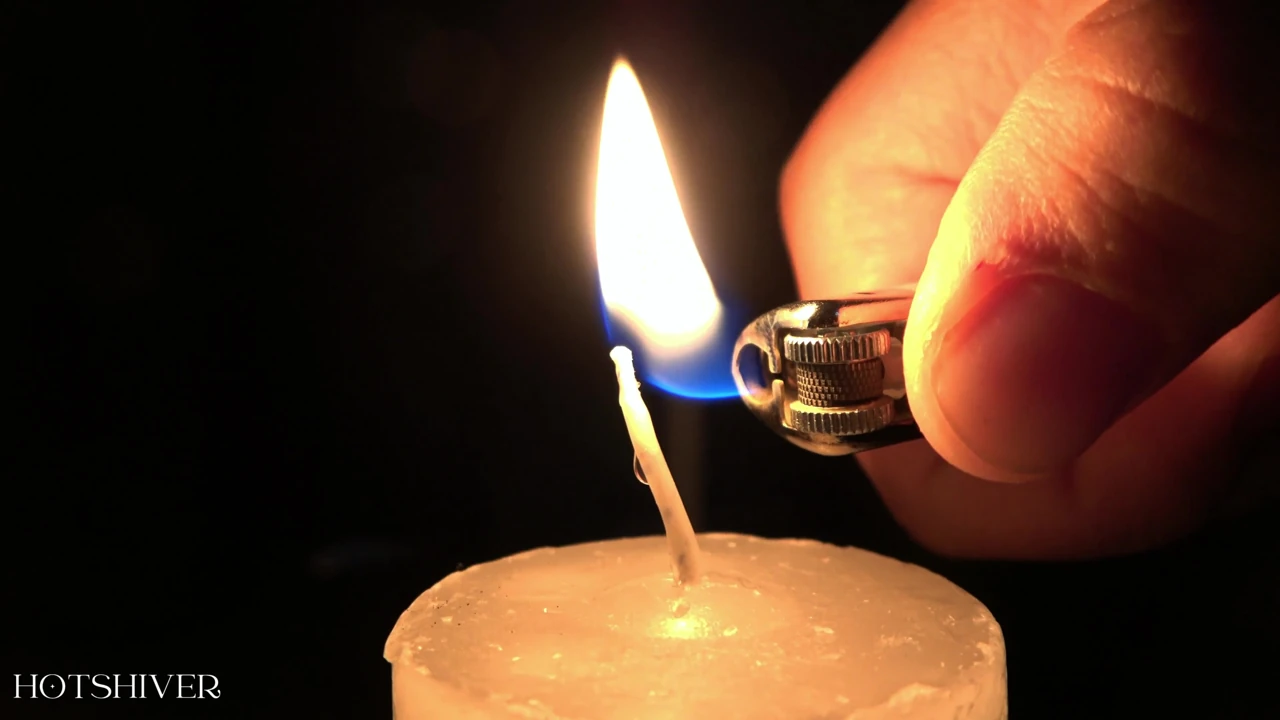 Threesome Sex by Candlelight