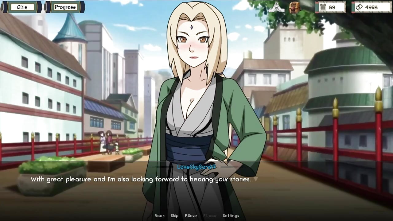 Naruto - Kunoichi Trener v0.13 Dio 37 Gola Tsunade -sama od Loveskysan69