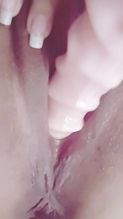 Putting it all the way in and I end up dripping