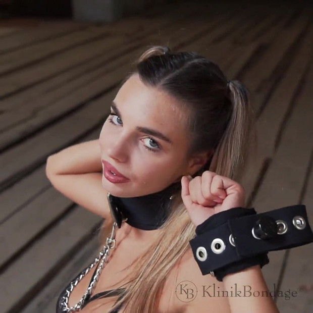 She enjoys the pillory set