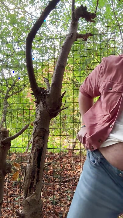 Getting caught at the park