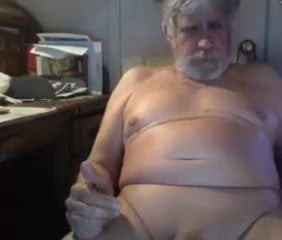 grandpa cum on cam