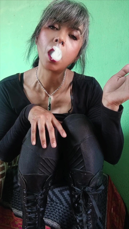 Smoking in black