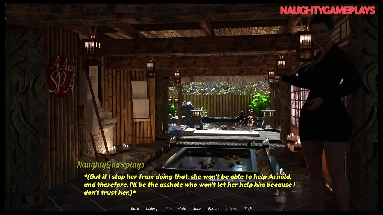 Cheating Wife Gives Old Man a Handjob While Husband is At Work - Perfect Housewife 05 By k4soft