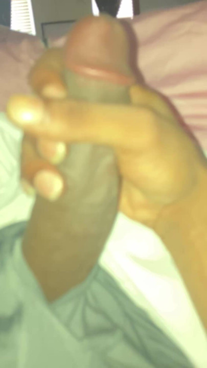 Black dad stroke bbc while in step mom bed