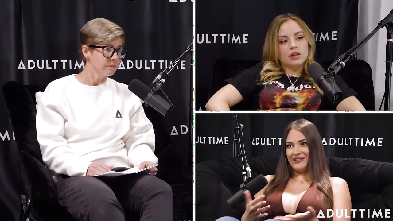 Gizelle Blanco & Anna Claire Clouds Pheromones, Scissoring, & the Bush  the Adult Time Podcast