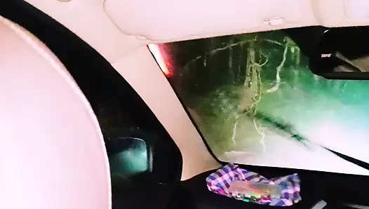 Indian Car Sex. Desi Stepmom Cowgirl Fucking Stepson Big Dick in Car. Telugu Dirty Talks