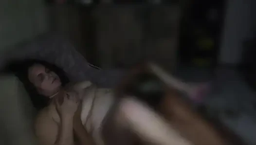 Swallowing the Whole Cock of the Cuckold's Friend and Getting Cuckolded