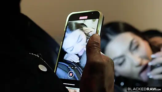 Blackedraw büyük zenci yarağına susamış baddie megan hataları Jason'ın büyük yarağını siyahlanmış ham ilk filmde zar zor sığdırıyor