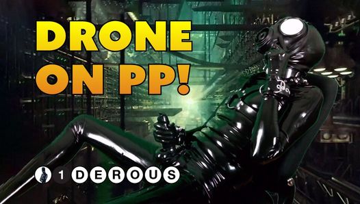 Rubber Drone Jacks Off in Webcam Session!