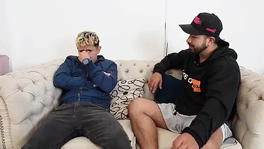 I Fuck for Pleasure with Girl with Huge Tits - I Cum in Her Mouth and Tits