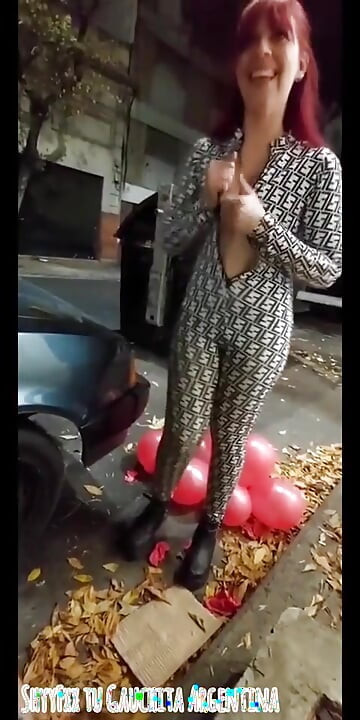 Shyyfxx גאוצ'יטה הארגנטינאית החמה שלך מתפארת ברחוב!! טיול תרבותי בארגנטינה