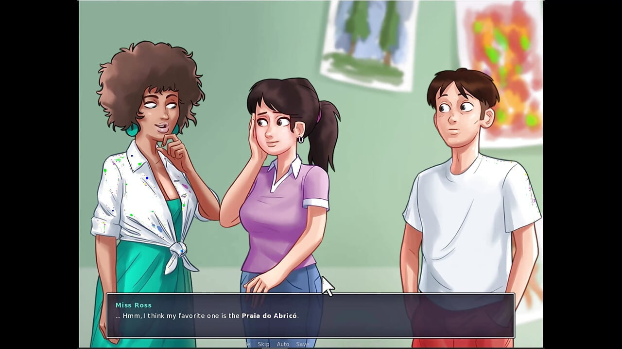 Summertime Saga: I fucked old Roz and we got everything for Roxy stepmom