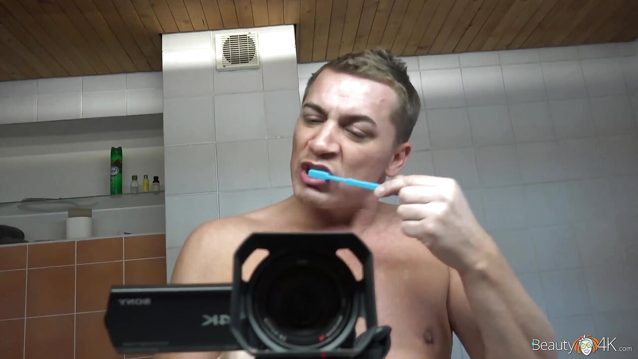Dude shoots beauty's appetizing ass