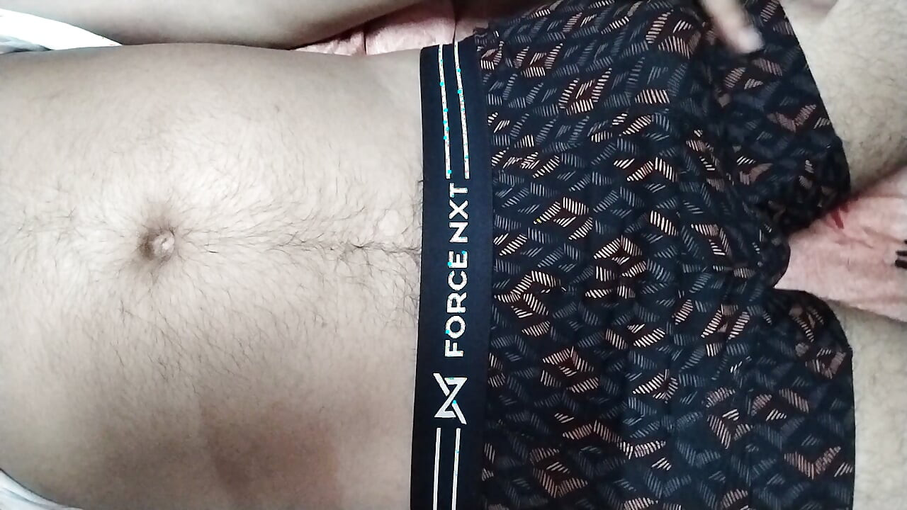 Teen boy doing masterbating at his store room