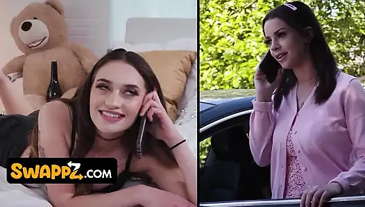 Vollbusige kurvige bella luna, sera Ryder & anthony pierce in wilder gruppenfick
