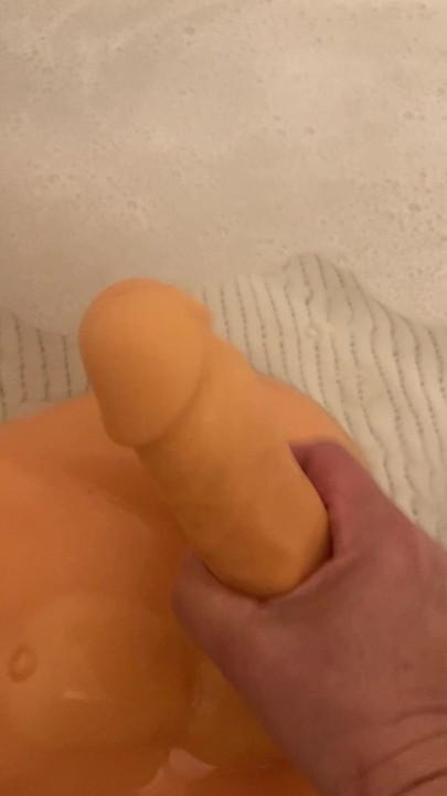 Bath time Cleaning my toy , doll