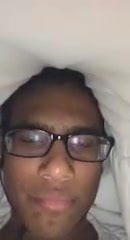 black twink shows himself