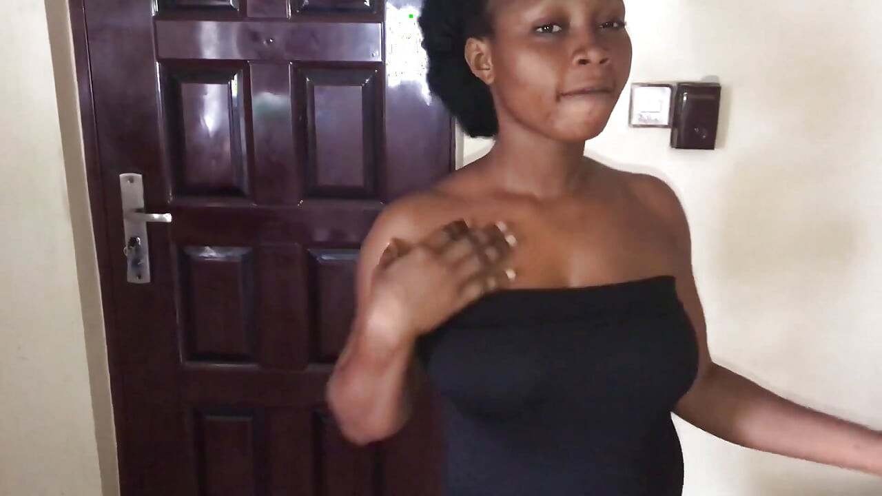 African Girl Striptease