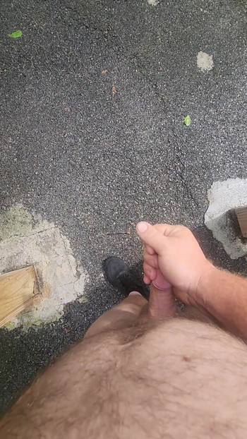 Stunning moment from "Naked in public with only shoes on."