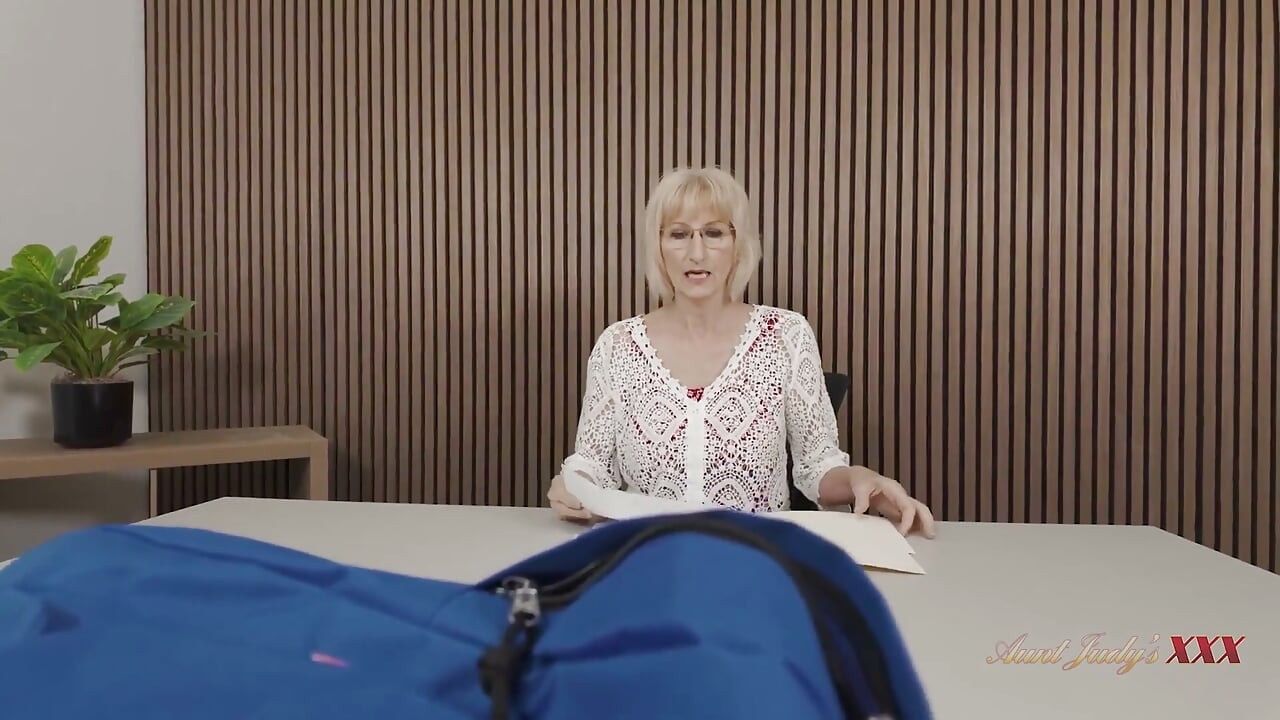 AuntJudysXXX - Busty Mature GILF College Dean Morgan Shipley Wants to See You in Her Office