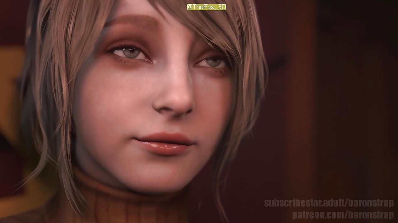 레지던트 이블 - BaronStrap WM 애니메이션 3D 헨타이 사운드의 애슐리와 셰바의 만남