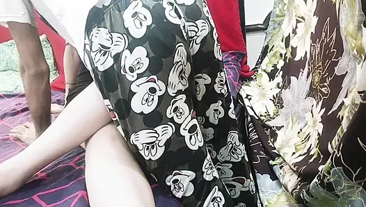 Жесткий секс индийской бхабхи XXX молодой паренек с большим хуем, индианка Dani, домохозяйка