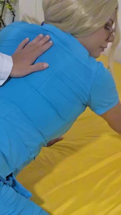 Super beautiful Latina nurse is discovered | Clip 2