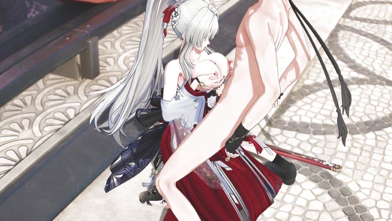 Wuthering Waves - Adegan seks ghairah Hiyuki - Animasi Hentai 3D