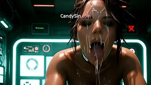 Wajah panam dicrot sperma sama cowok mesum (ai porn)