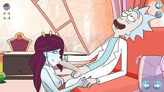 Rick's Lewd Universe - First Update - Rick and Unity Sex