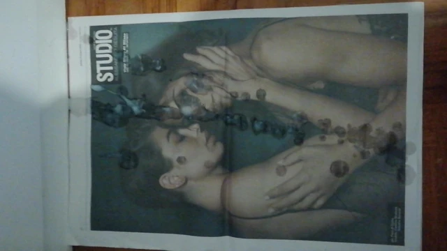 HUGE CUM TRIBUTE OVER TWO BEAUTIFUL GIRLS NEWSPAPER ADS