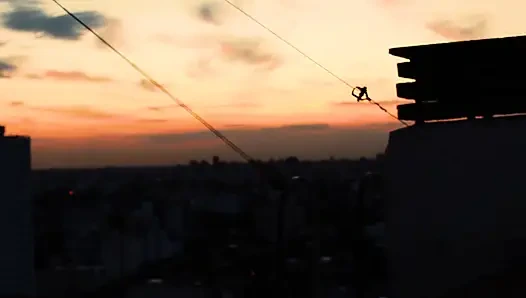 I Give My Girlfriend a Quick Fuck on the Roof of the College