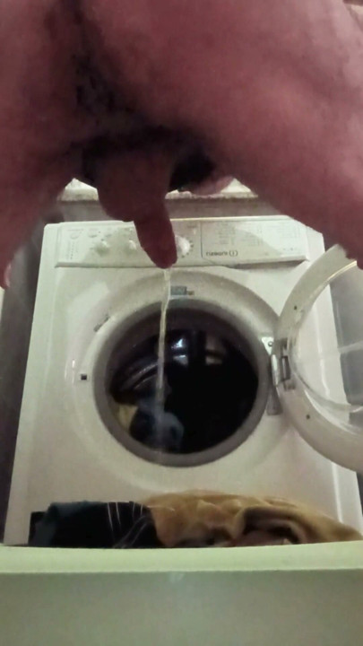 Pee in the laundry room | Clip 1