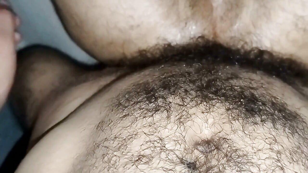 Hairy Male Opening His Ass