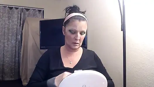 Full makeup Poison Ivy